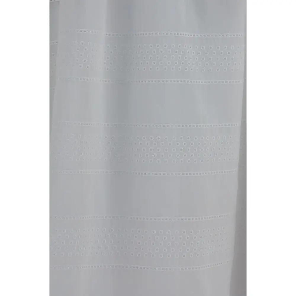 Brunello Cucinelli White Cotton Long Skirt