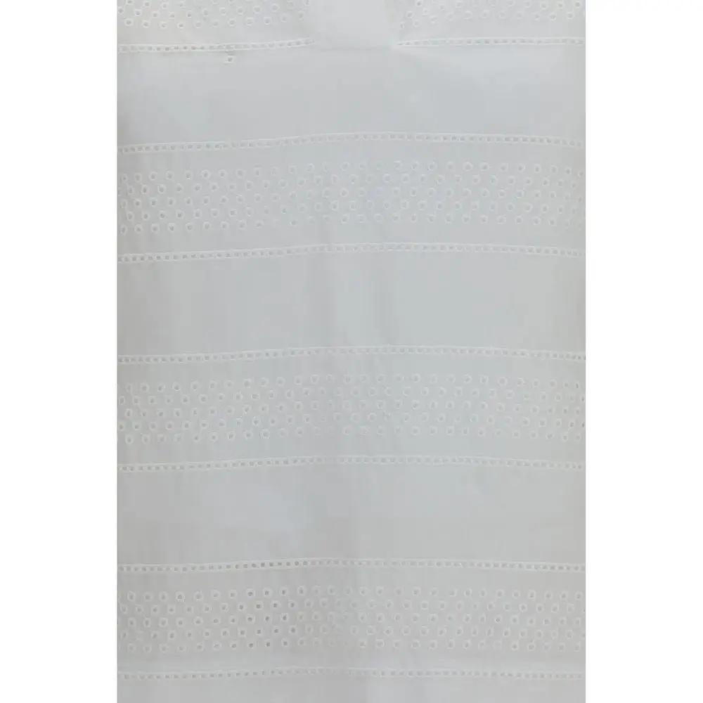 Brunello Cucinelli Chemisier en coton blanc
