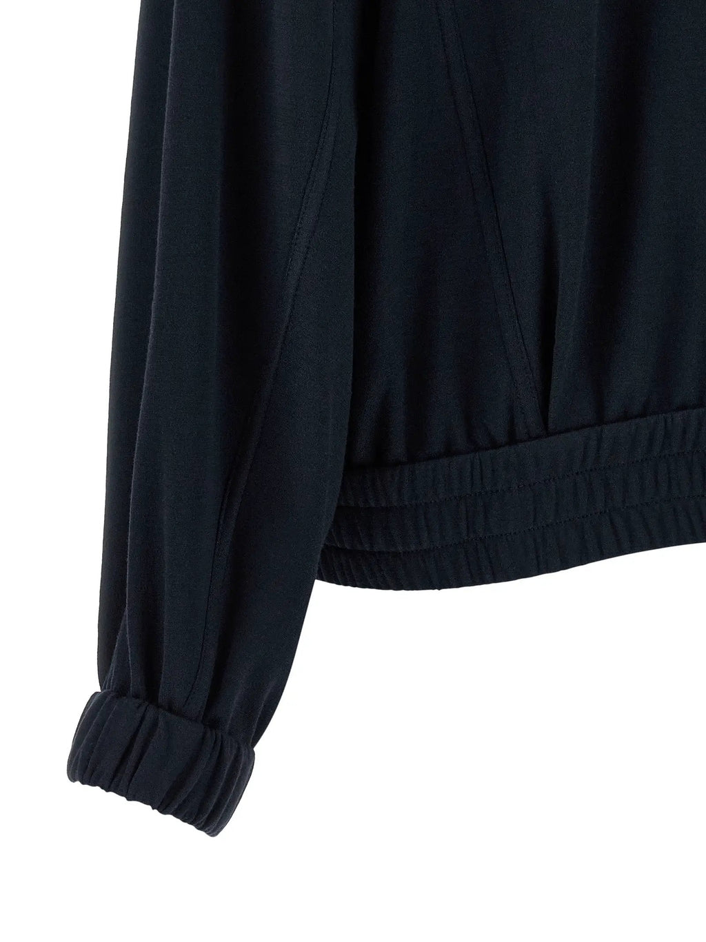 Brunello Cucinelli Bomber en coton bleu