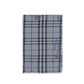 Burberry Blue Wool Oves Aries Foulard