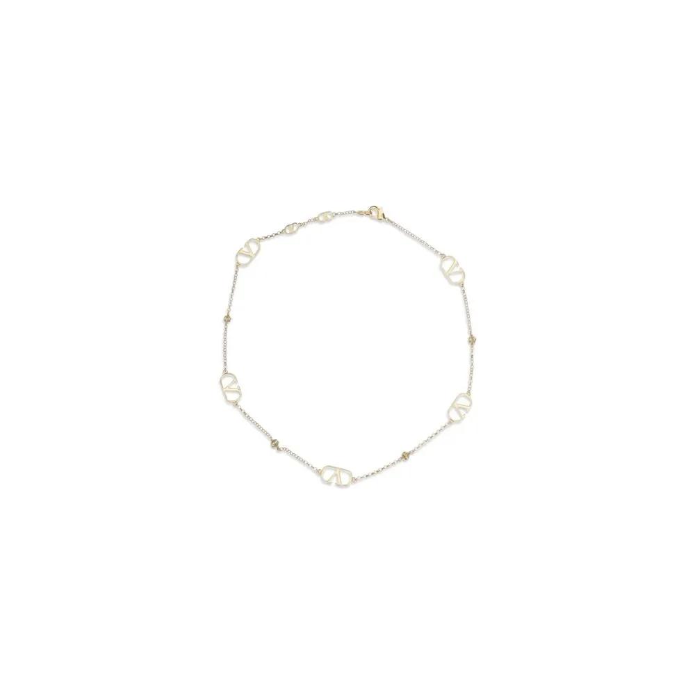 Valentino Garavani Gold Metal Necklace