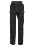 Emilio Pucci Black Polyamide Casual Pants