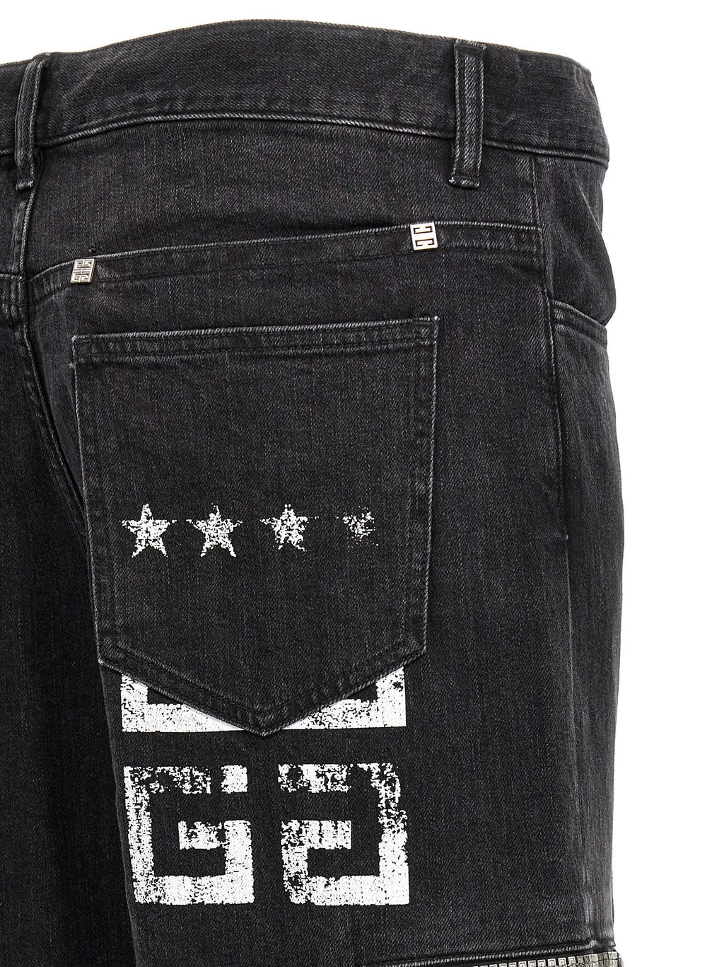 Givenchy Black Cotton Jeans Denim