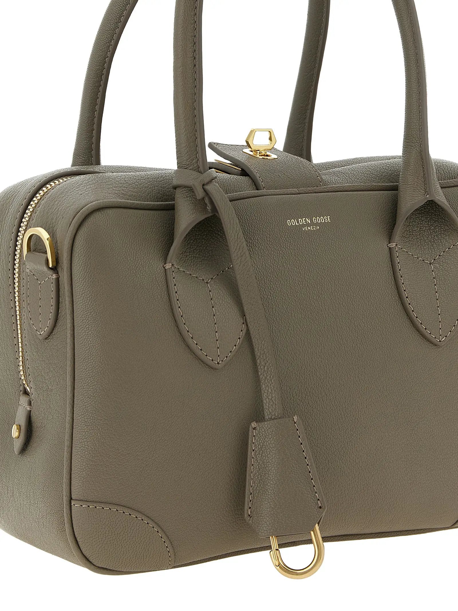 Golden Goose Bicolor Goatskin Handbag