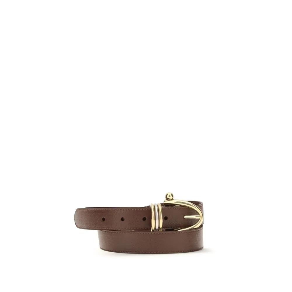 Chloé Brown Calf Leather Bos Taurus Bracelet
