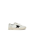 Golden Goose White Calf Leather Bos Taurus Sneakers
