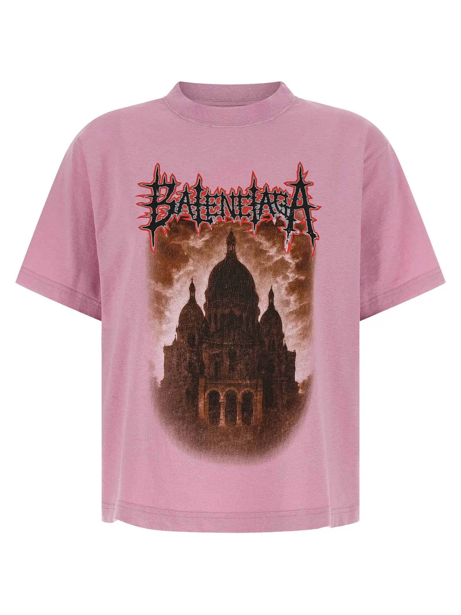 Balenciaga Multicolor Cotton T-Shirt