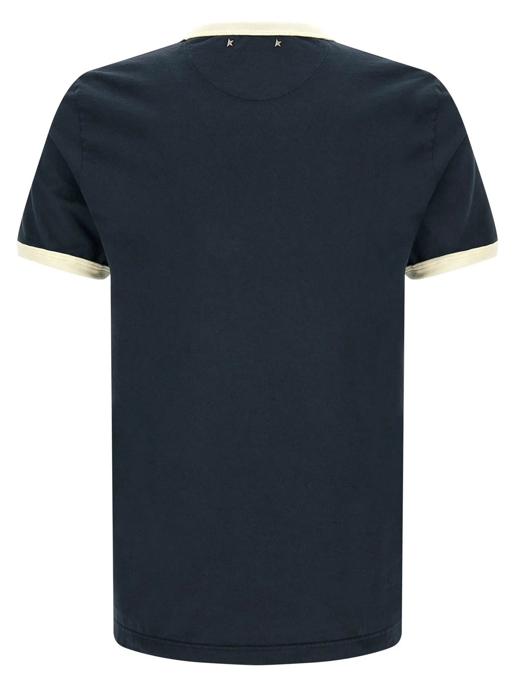 T-shirt en coton bleu Golden Goose