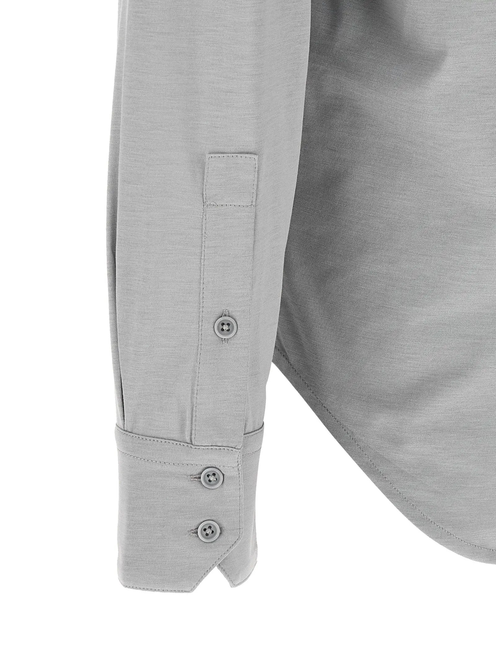 Tom Ford Gray Silk Blouse