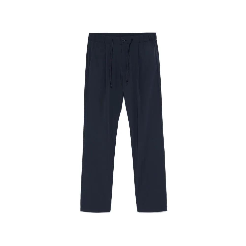 Herno Blue Elastane Casual Pants