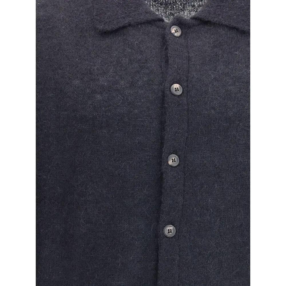 Our Legacy Black Alpaca Vicugna Pacos Cardigan