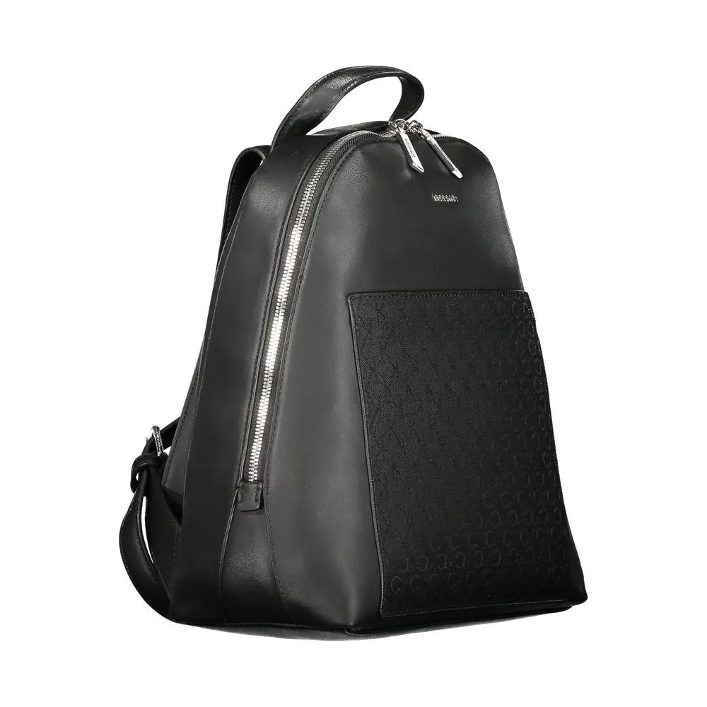 Calvin Klein Black Polyester Women's Backpack