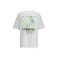 Balenciaga White Cotton T-Shirt