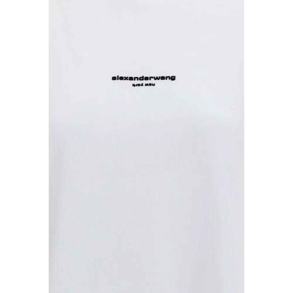 Alexander Wang White Cotton T-Shirt