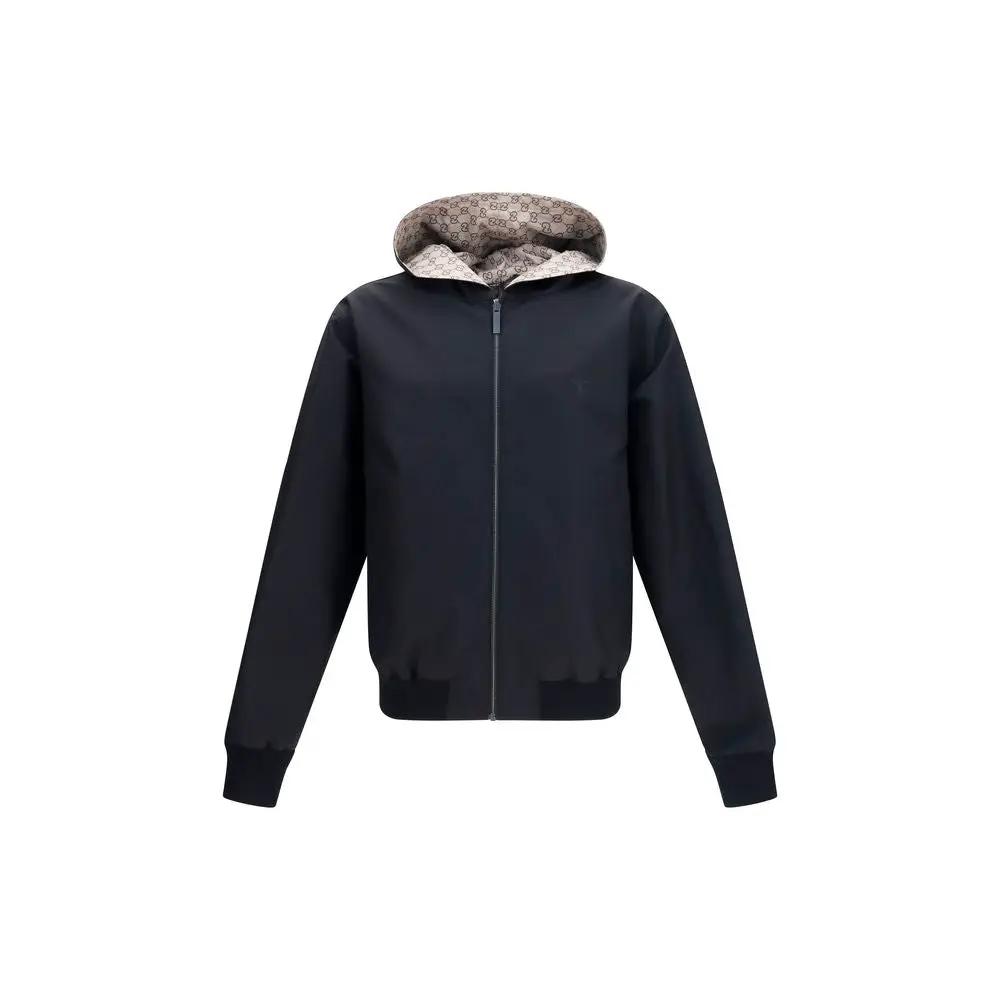 Gucci Black Polyester Bomber