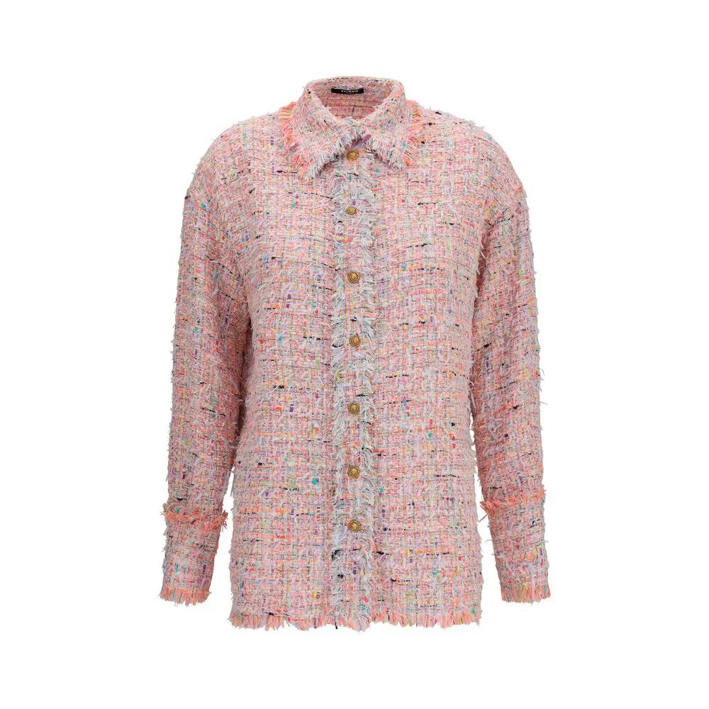 Balmain Multicolor Polyamide Shirt