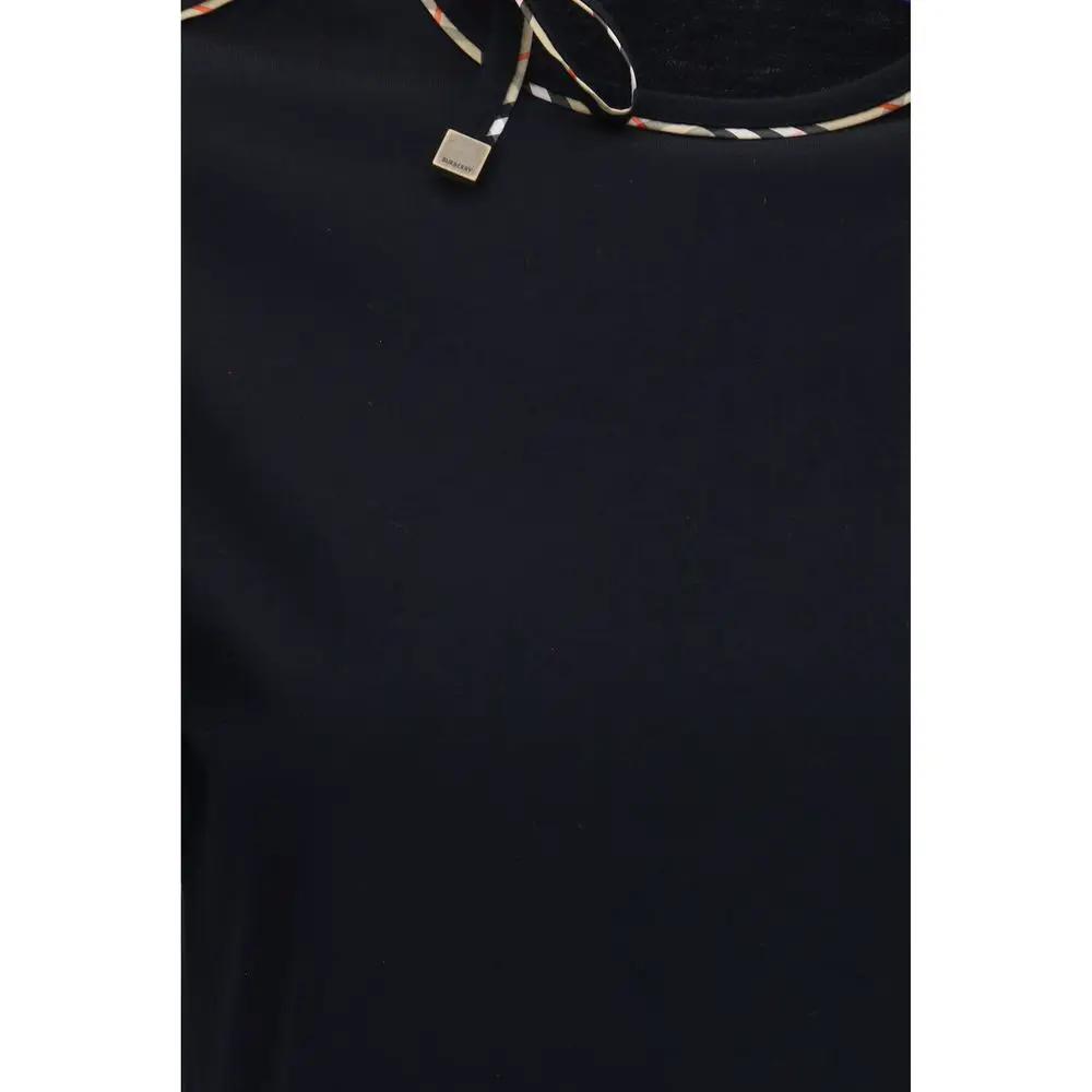 Burberry Black Cotton T-Shirt