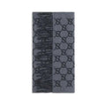 Gucci Blue Cashmere Foulard