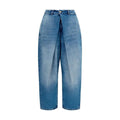 Jean coupe décontractée Balmain en coton bleu