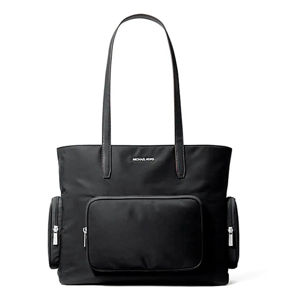 Sac cabas Michael Kors en nylon noir