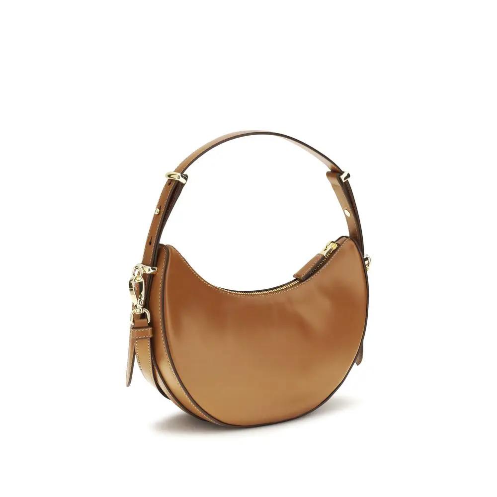Sac bandoulière Prada Bos Taurus en cuir de veau beige