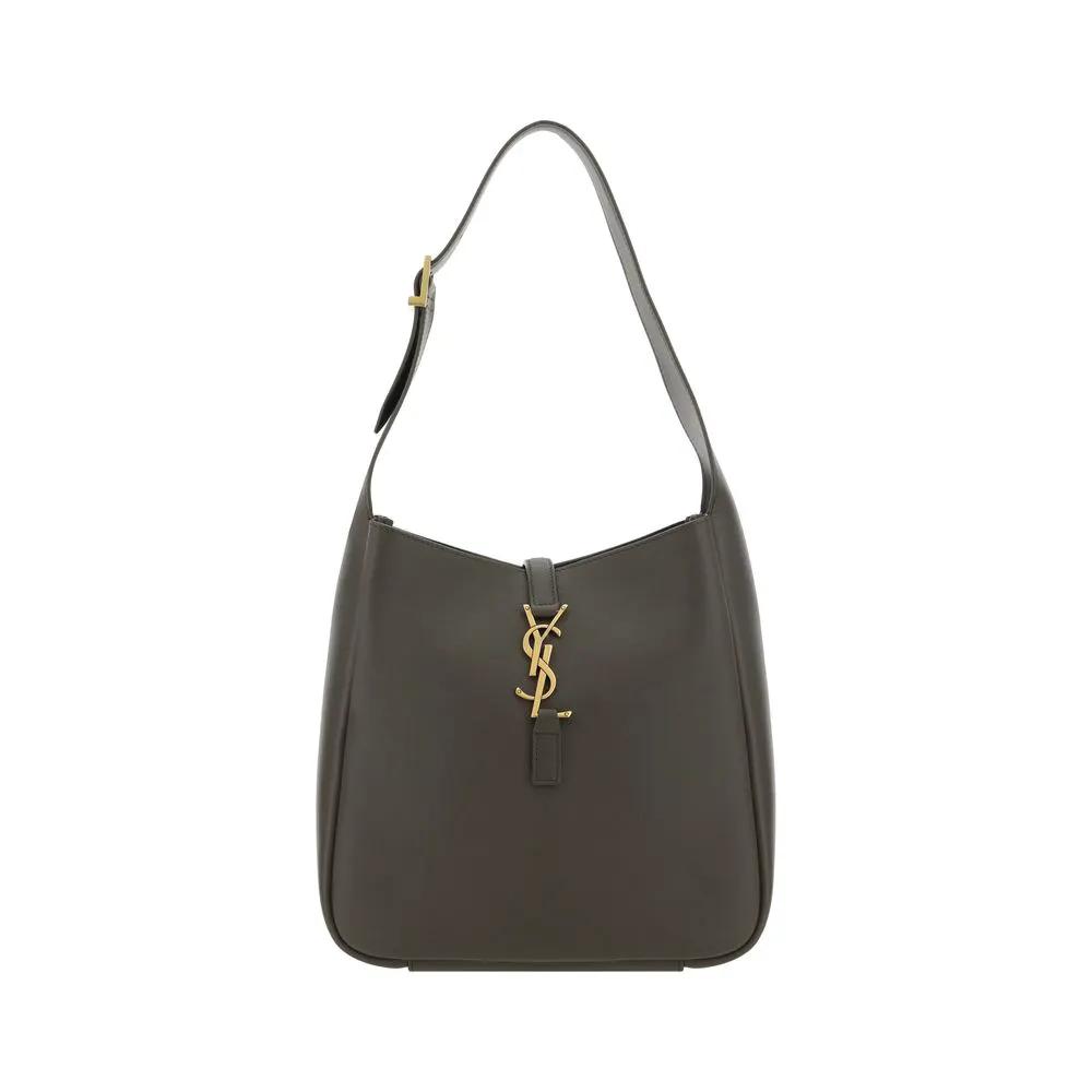Saint Laurent Bicolor Calf Leather Bos Taurus Shoulder Bag