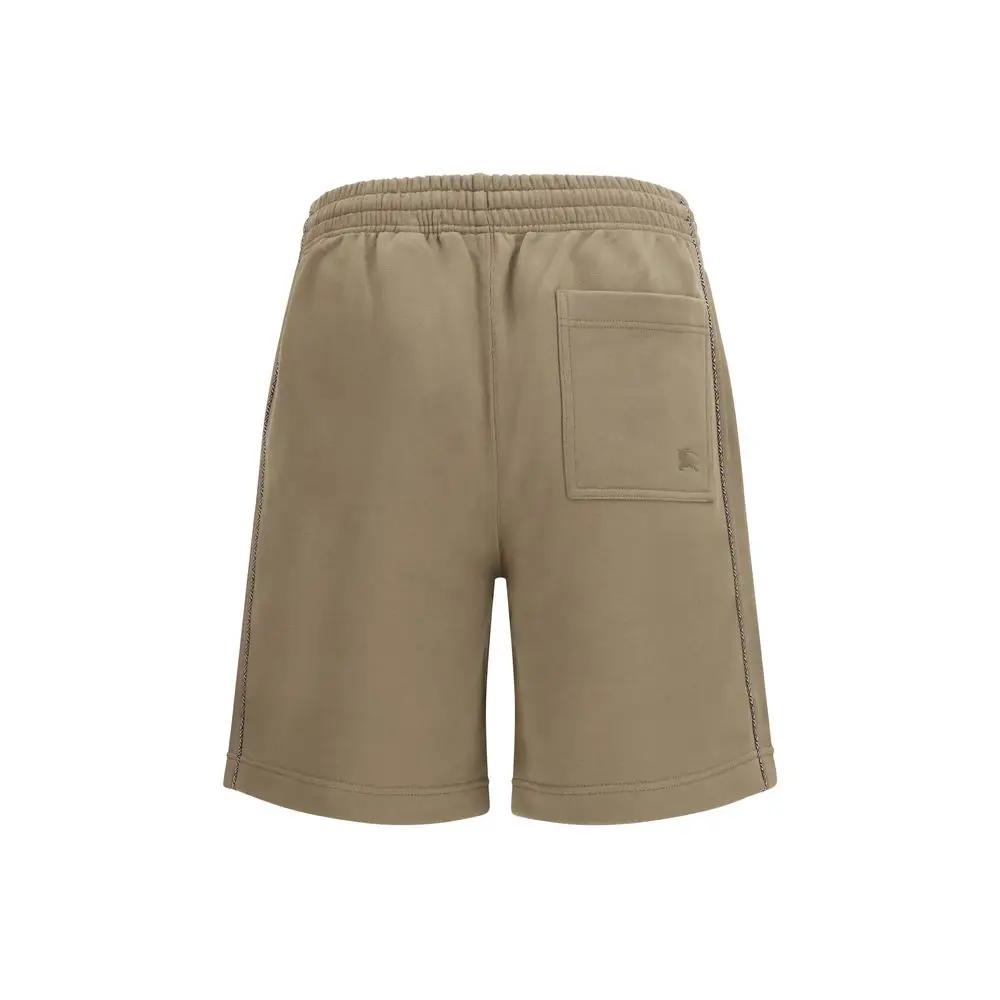Shorts Bermudas Burberry Marron en Coton
