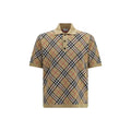 Polo en Coton Beige Burberry