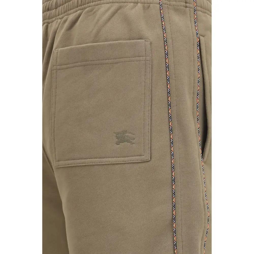 Shorts Bermudas Burberry Marron en Coton