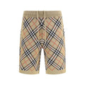 Shorts bermudas Burberry en coton beige