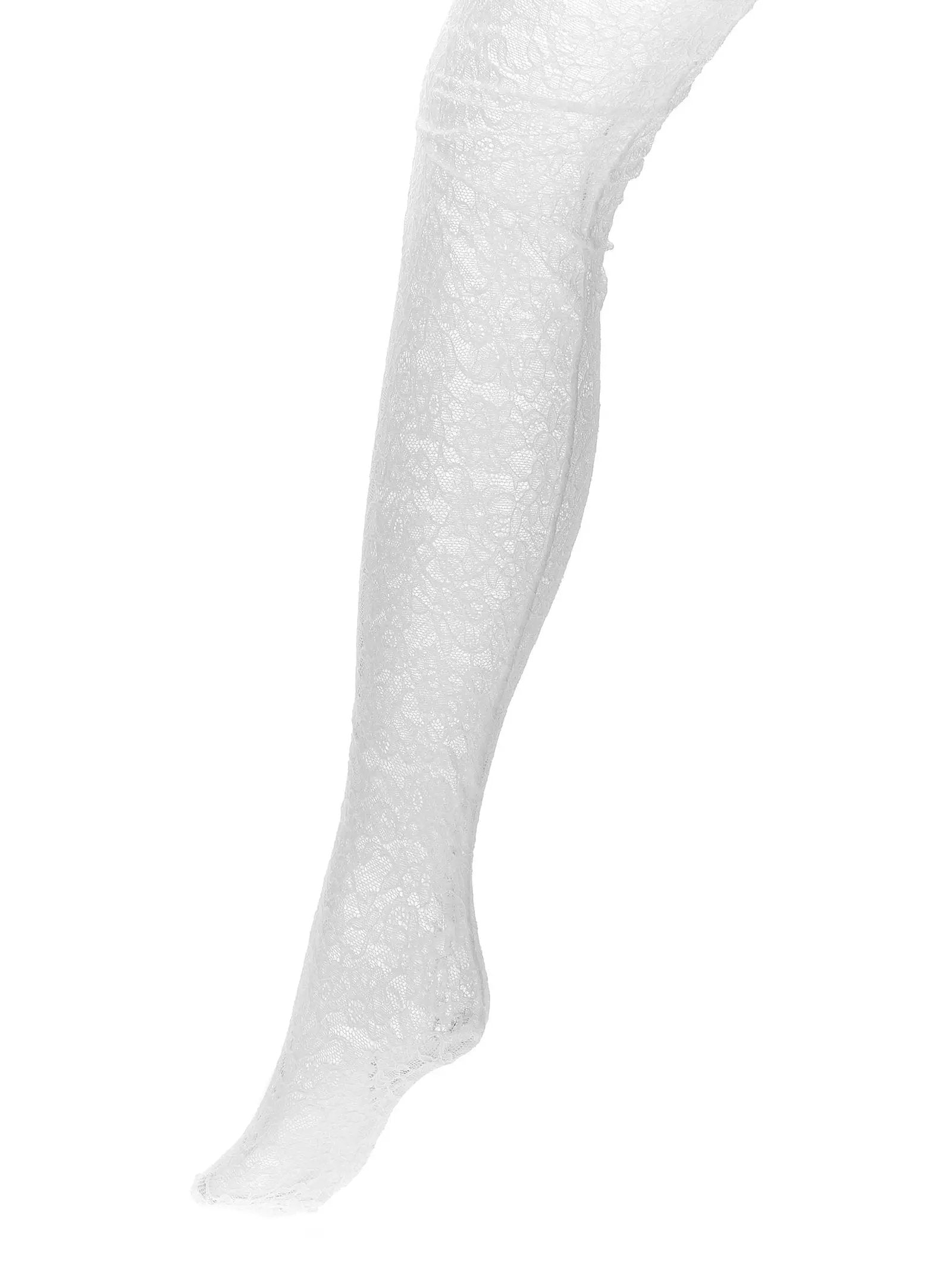 Valentino Garavani White Polyamide Socks