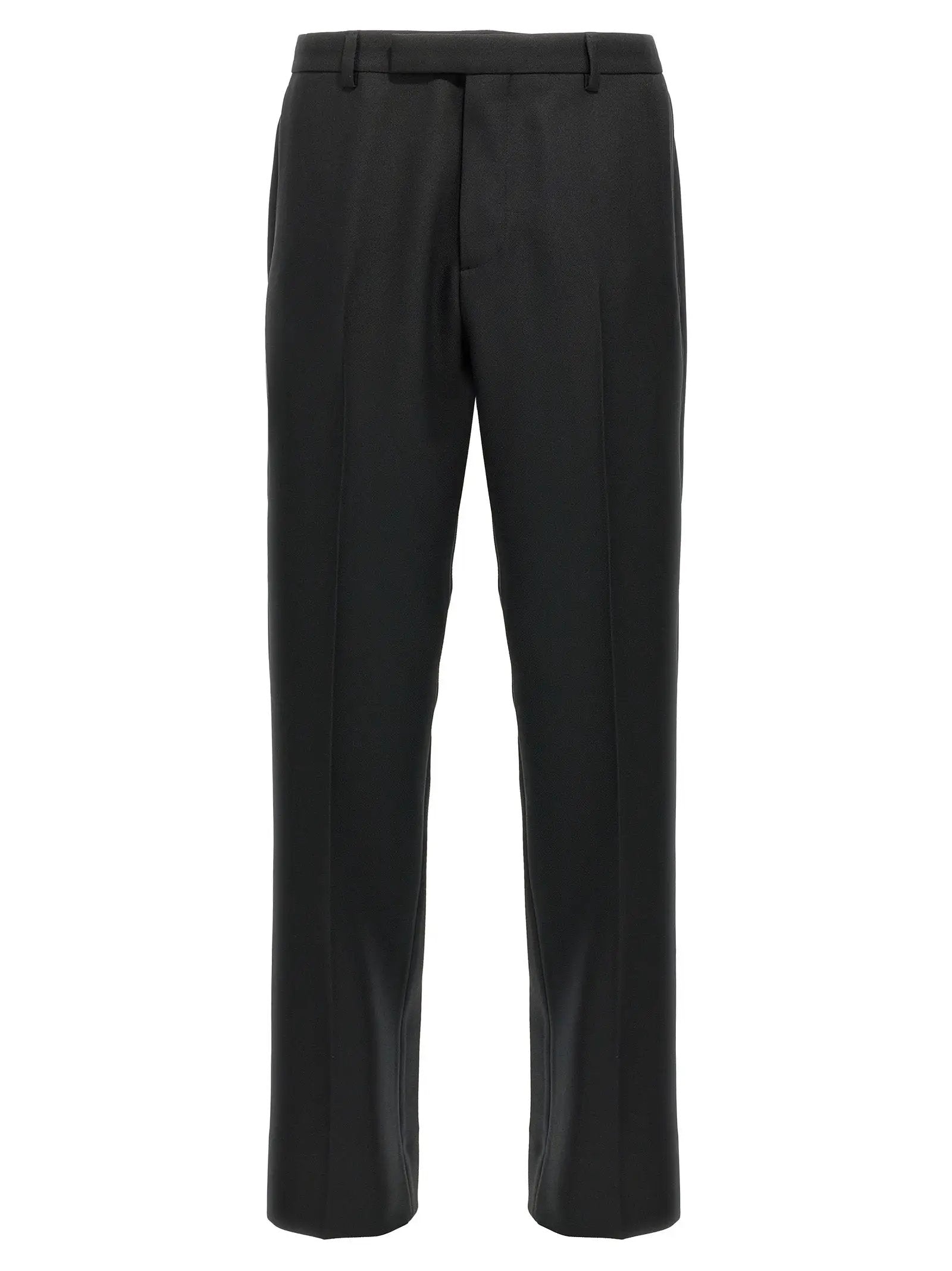 Gucci Black Polyester Casual Pants