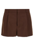 Gucci Brown Wool Bermuda Shorts