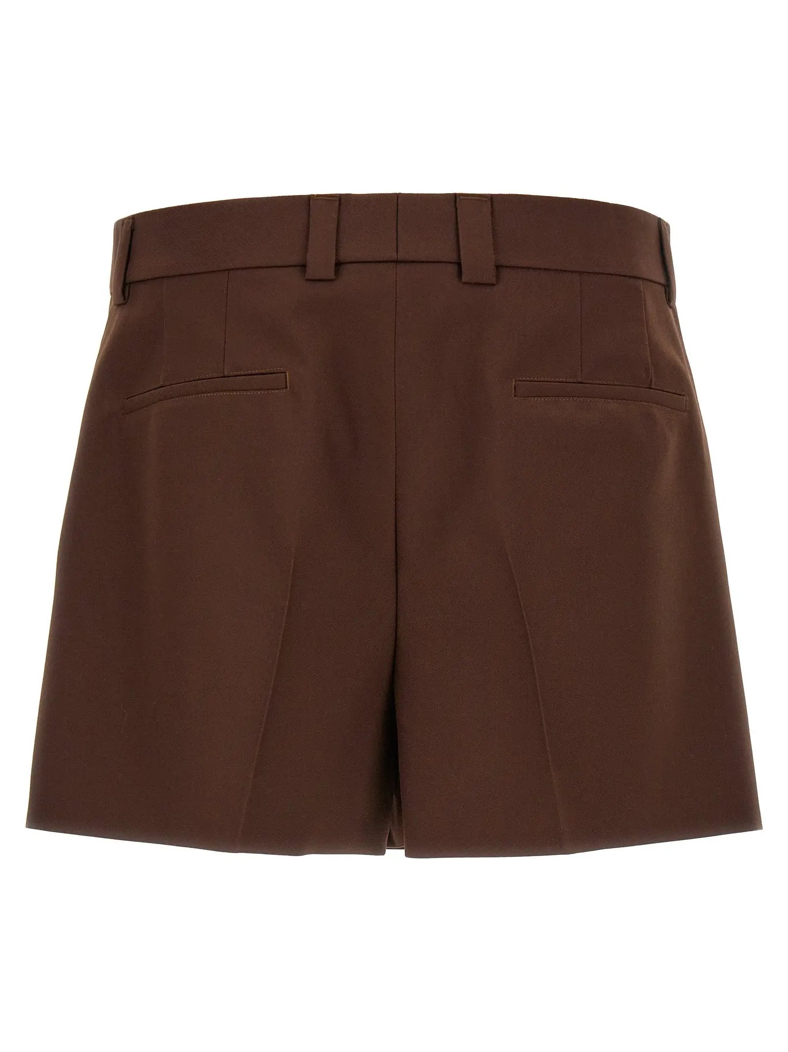 Gucci Brown Wool Bermuda Shorts