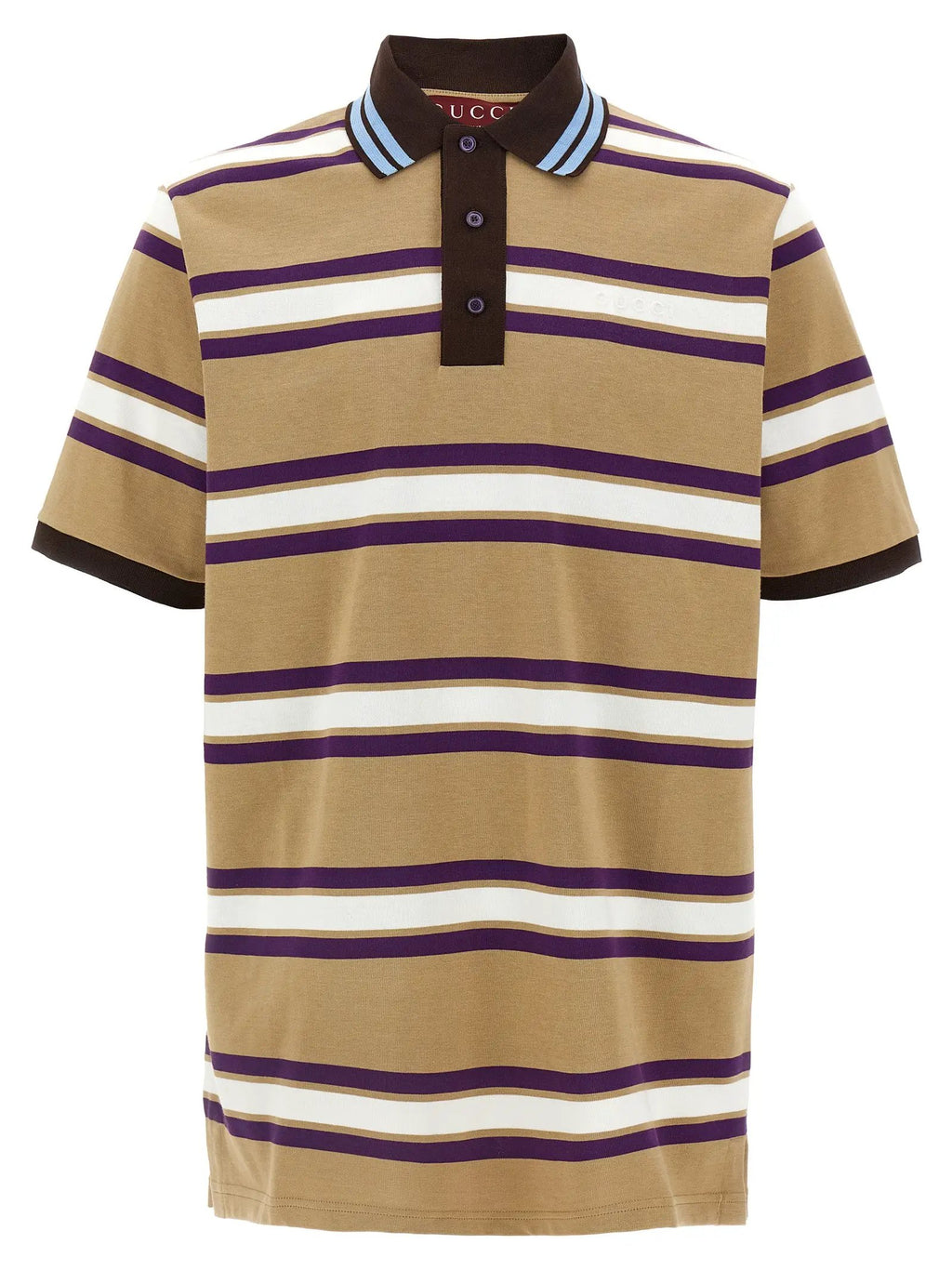 Polo Gucci multicolore en coton