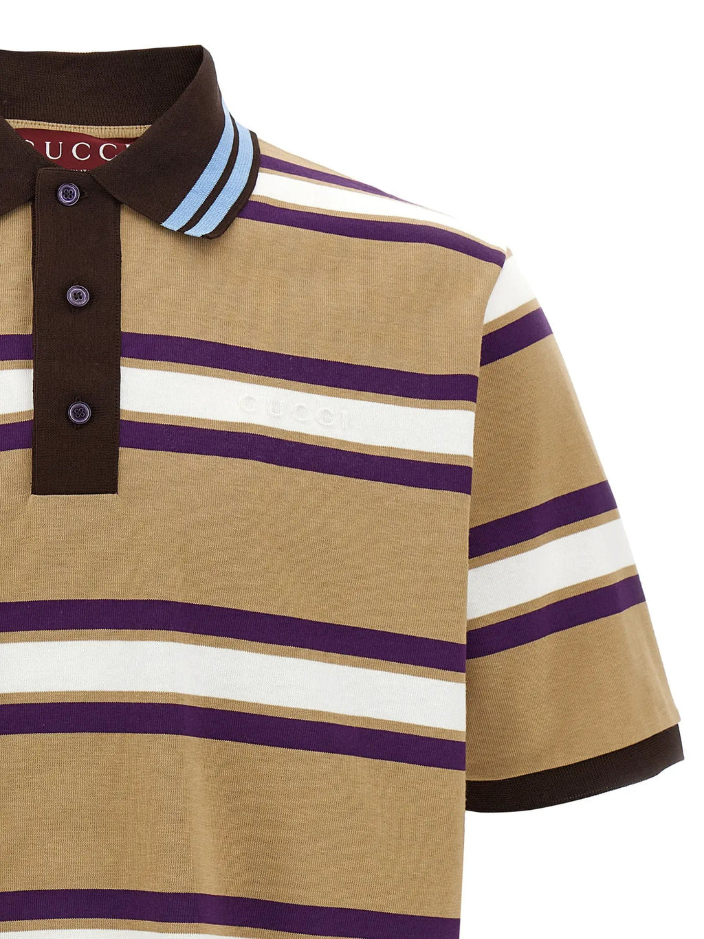 Polo Gucci multicolore en coton