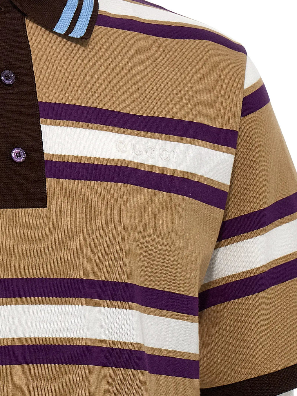 Polo Gucci multicolore en coton