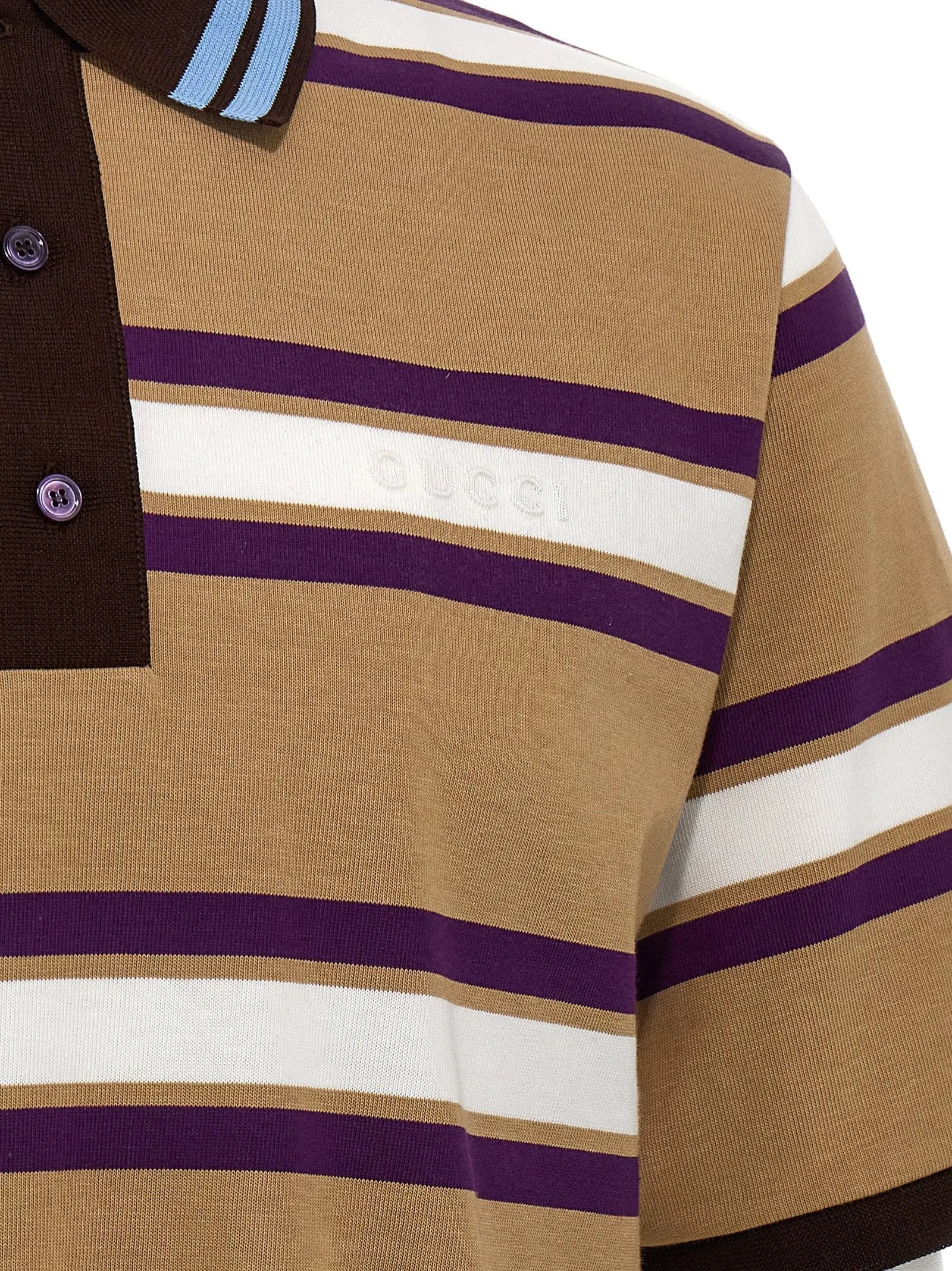 Polo Gucci multicolore en coton