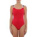 Moschino Red Cotton One-Piece Swimsuit