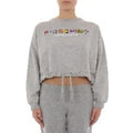 Moschino Gray Cotton Sweatshirt