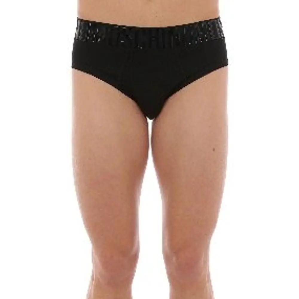 Moschino Black Cotton Briefs