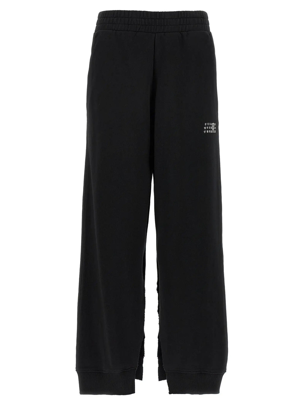 MM6 Maison Margiela Black Cotton Joggers (Workout Pants)