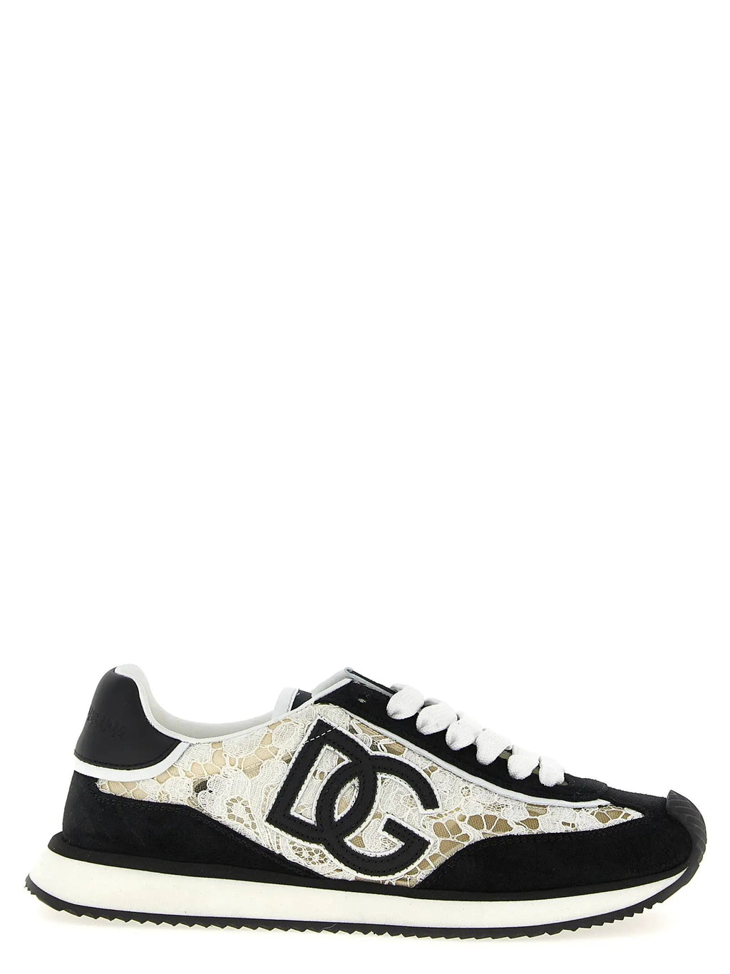 Dolce & Gabbana Bicolor Cotton Sneakers