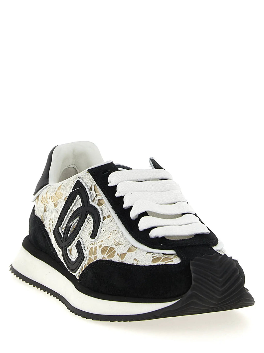 Dolce & Gabbana Bicolor Cotton Sneakers