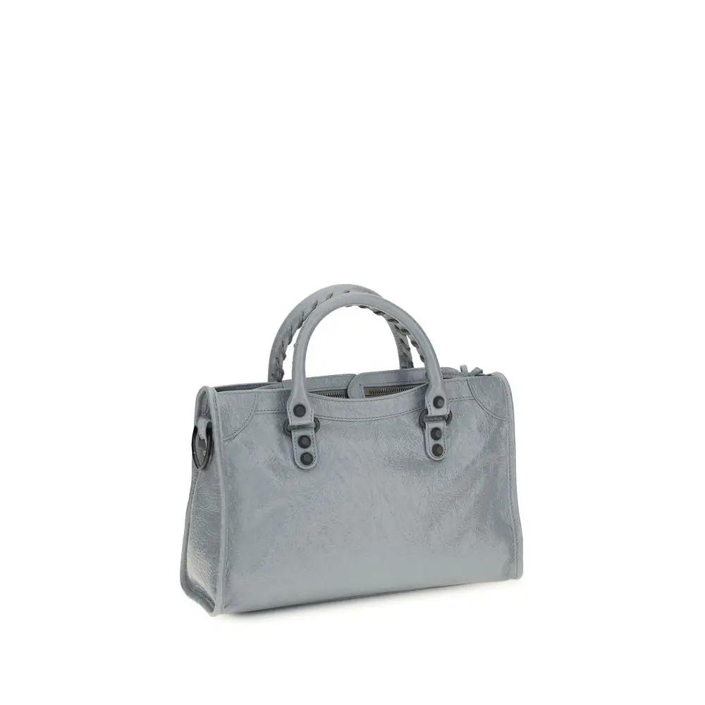 Balenciaga Blue Lamb Ovis Aries Aries Shoulder Bag