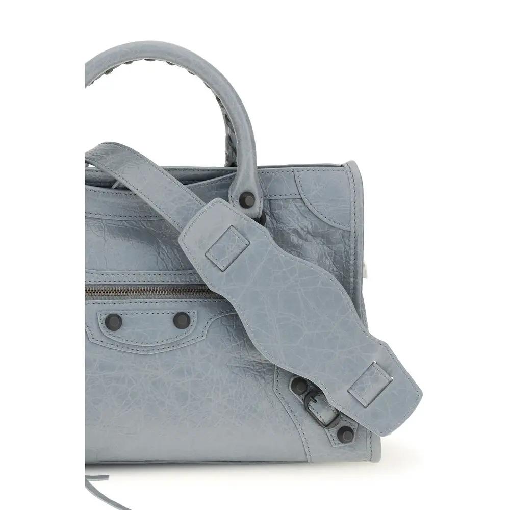 Balenciaga Blue Lamb Ovis Aries Aries Shoulder Bag