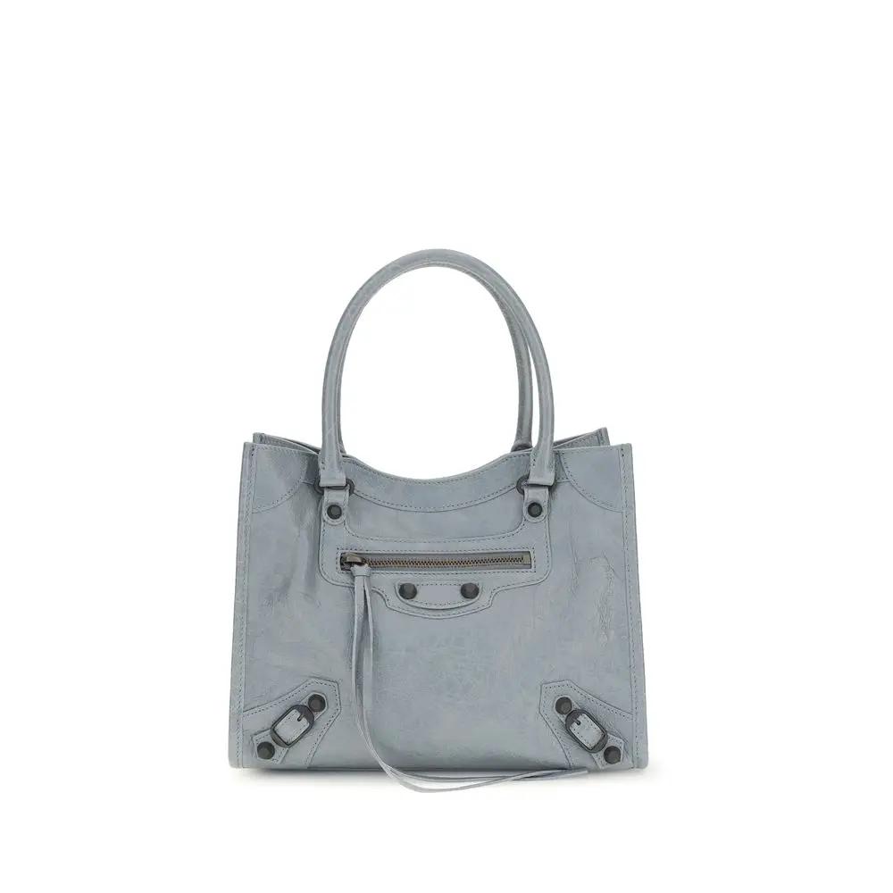 Balenciaga Blue Lamb Ovis Aries Aries Shoulder Bag
