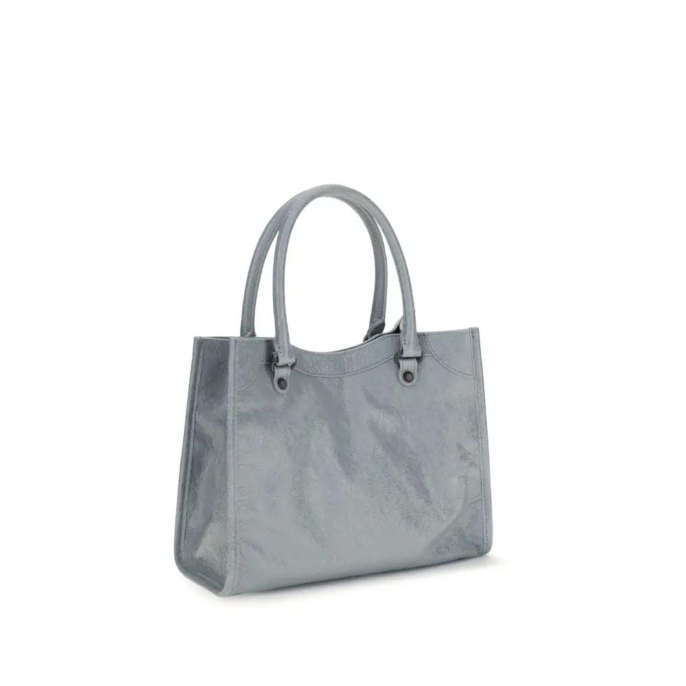 Balenciaga Blue Lamb Ovis Aries Aries Shoulder Bag
