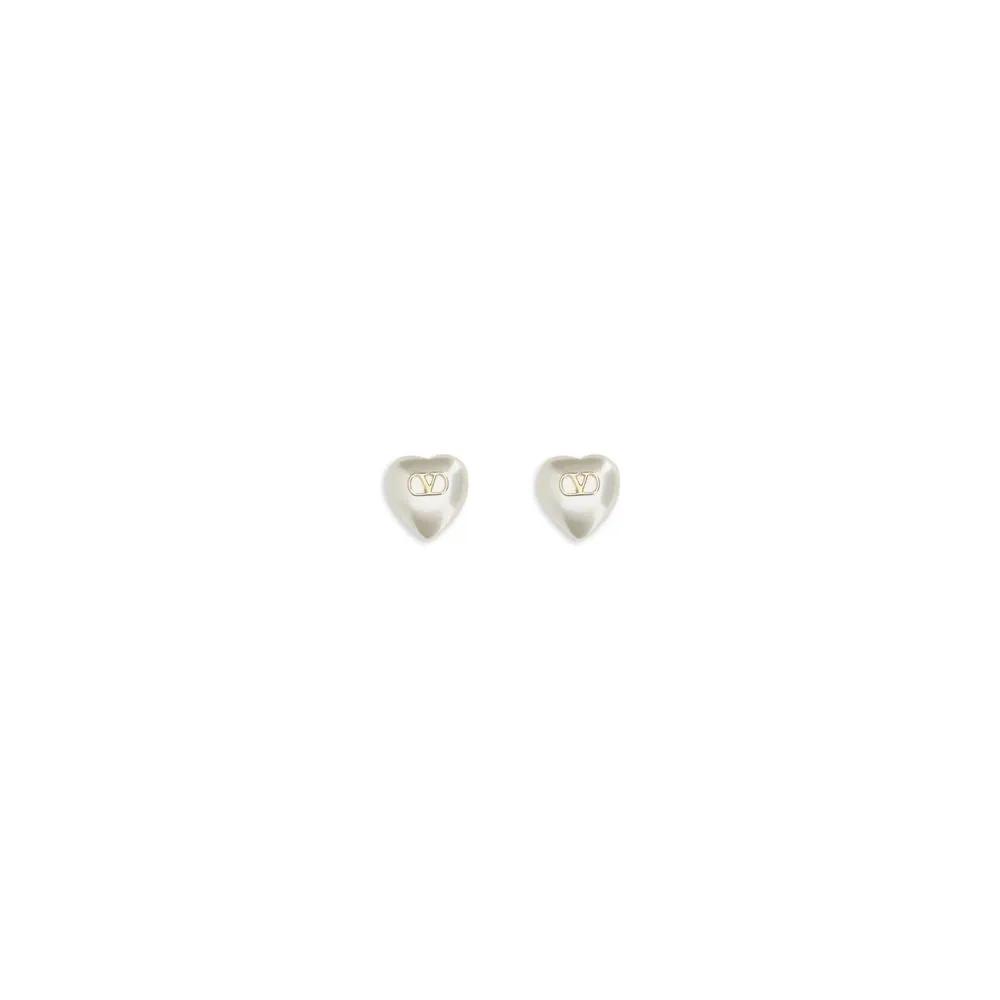 Valentino Garavani Gold Metal Earrings