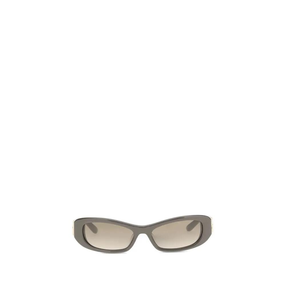 Balenciaga Brown Acetate Sunglasses